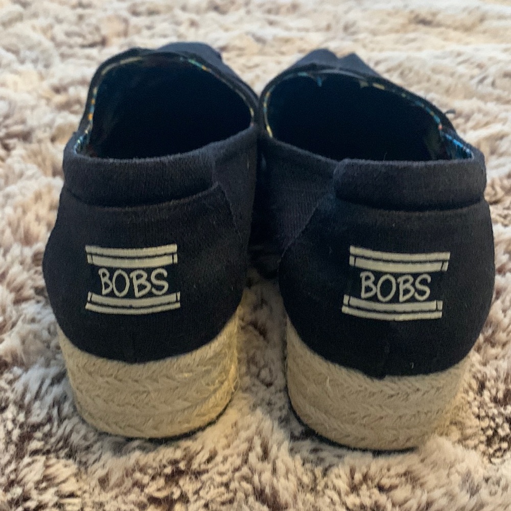 Bobs wedge slip-ons
